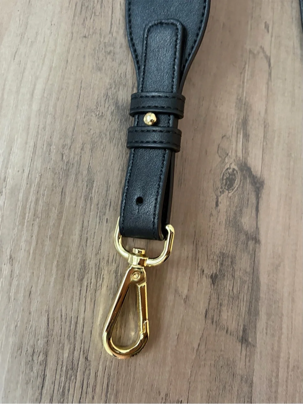 Black Replacement Handbag Shoulder Strap - Picture 2 of 4